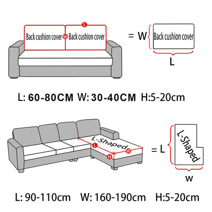 Sofa Seat Cushion Cover